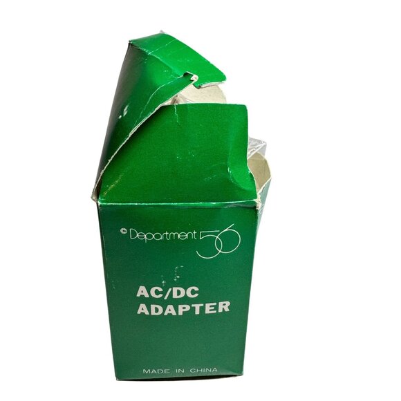 Department 56 AC/DC Adapter With Box Department 56 UL 55026 Untested - Picture 4 of 5